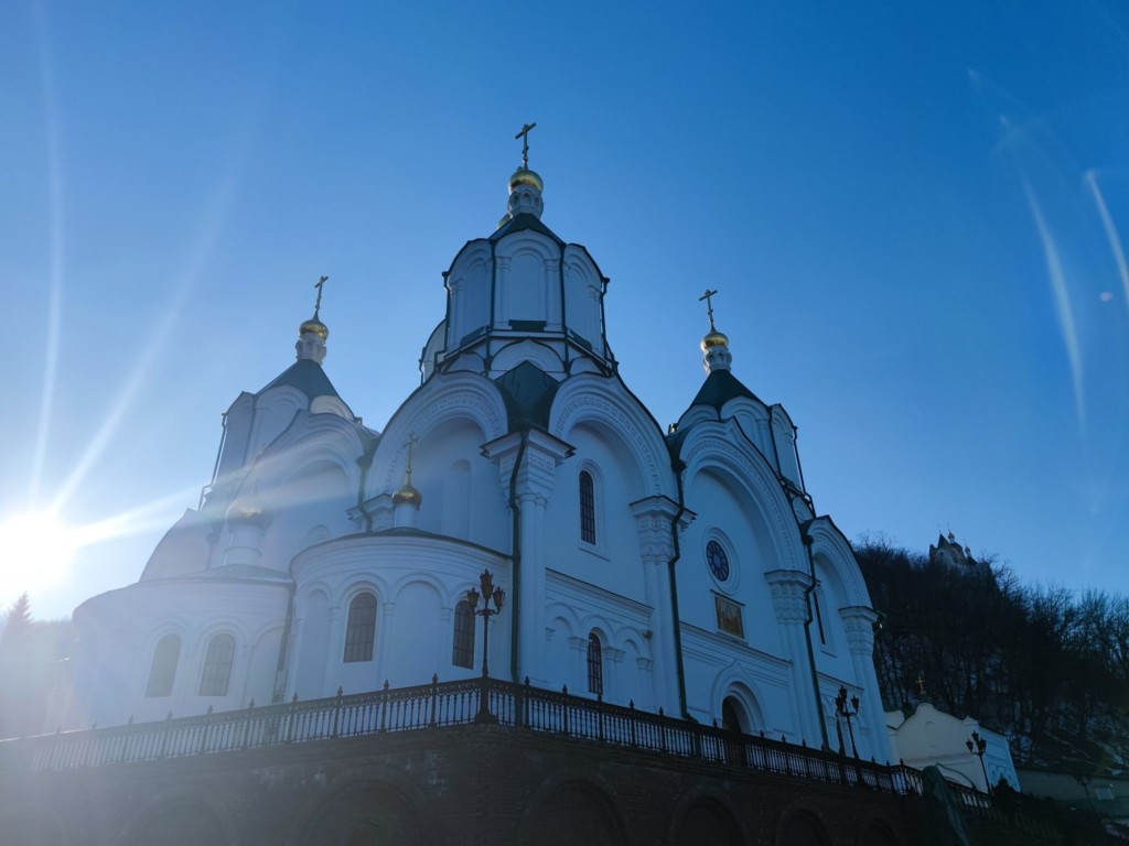 Святогорский монастырь закат